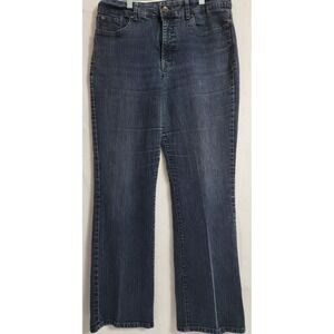 Nine West Jeans Women‎ 16 /32 Dark Wash Bootcut Stretch Denim Pants